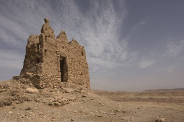 Fas muhteşem Ksar Ait Ben Haddou güneşli bir bahar gününde