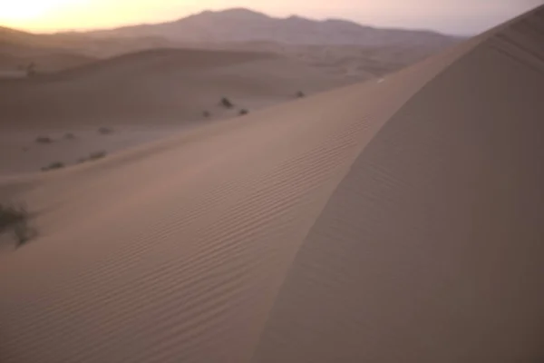Марокко Пустыня Сахара Близ Мерзуги Рассвете Весеннего Дня — стоковое фото