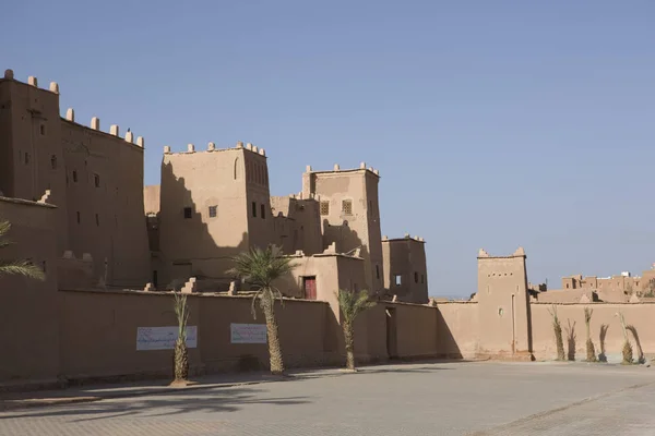 Maroc Ouarzazate Vue Sur Ville Par Une Belle Journée Printemps — Photo