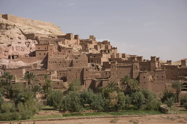 Marruecos Fabuloso Ksar Ait Ben Haddou Soleado Día Primavera —  Fotos de Stock