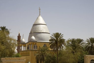 Güneşli bir yaz gününde Omdurman Sudan görünümü