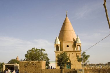 Güneşli bir yaz gününde Omdurman Sudan görünümü