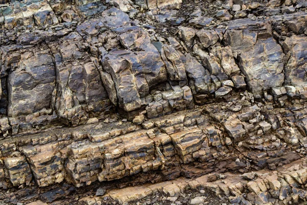 Bliska ulgę wielkich skał. Naturalna tekstura tła skały magmowych — Zdjęcie stockowe