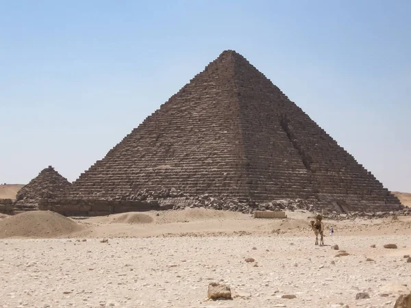 Misterioso Legado Antigo Egito Antigo Maior Maravilha Mundo Pirâmides Egito — Fotografia de Stock