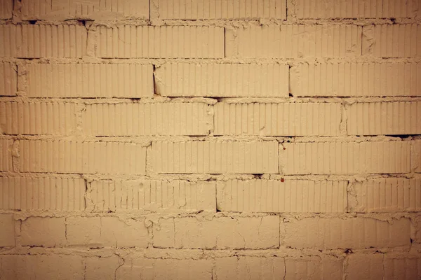 Muro de ladrillo de color blanco — Foto de Stock