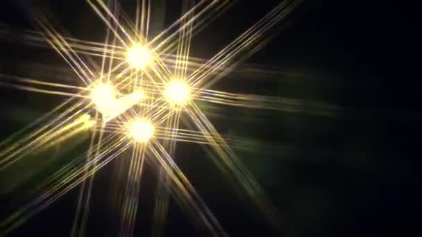 Fondo Abstracto Con Estrellas — Vídeo de stock