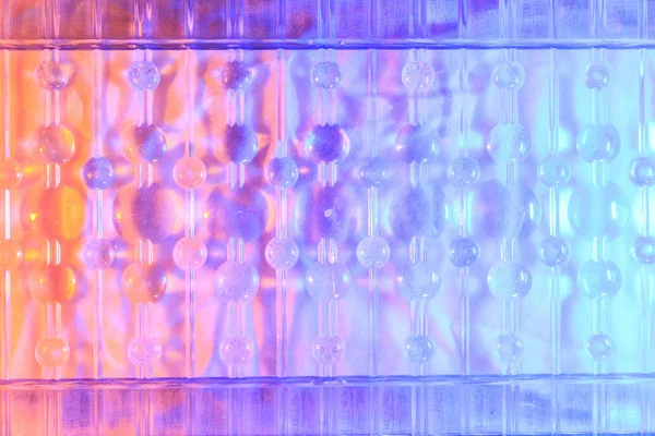 Glas Med Mångfärgade Ballonger Vacker Abstraktion — Stockfoto