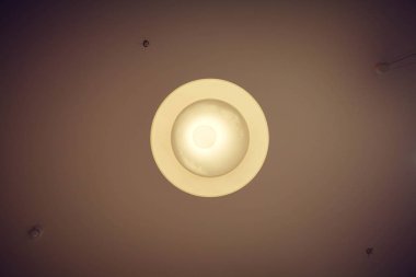 Yuvarlak lamba, kamusal aydınlatma yaratıcı. Etkin