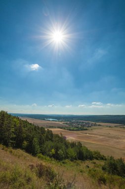 Güzel yaz manzarası