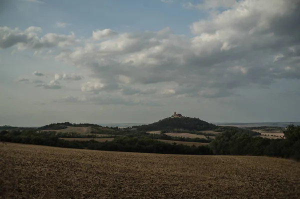Landschaft Mit Alter Burg — Stockfoto