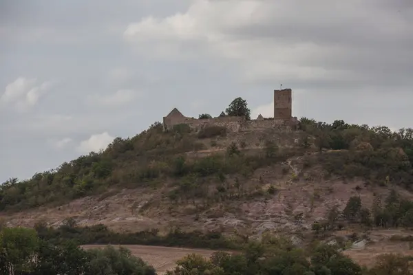 Paisagem Com Castelo Velho — Fotografia de Stock