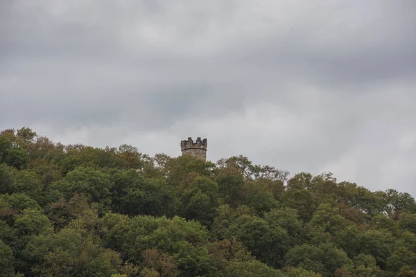 Paisaje Con Castillo Viejo — Foto de Stock