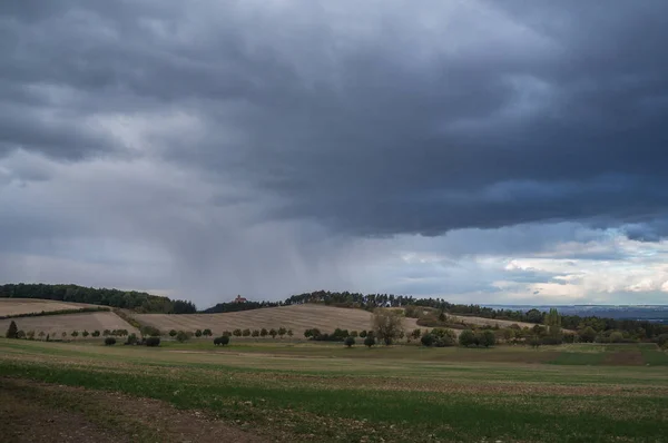 Paisagem na primavera — Fotografia de Stock