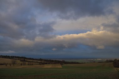 Sonbaharda güzel bir manzara
