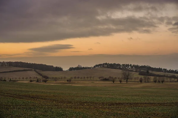 Prachtig Landschap Herfst — Stockfoto