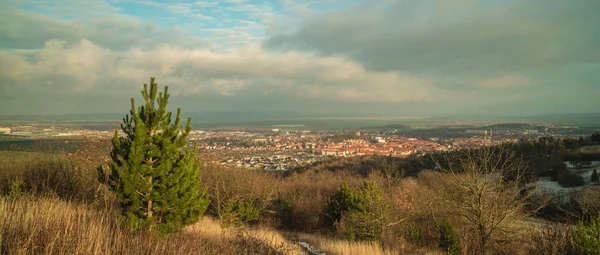 Prachtig Landschap Winter — Stockfoto