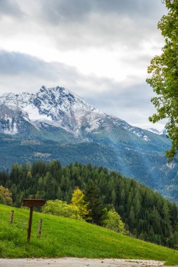 Sonbaharda Bavyera Alpleri