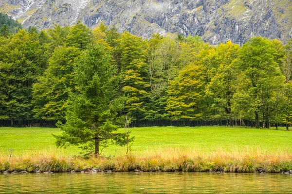 Sonbaharda Bavyera Alpleri — Stok fotoğraf