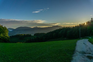 Sonbaharda Bavyera Alpleri