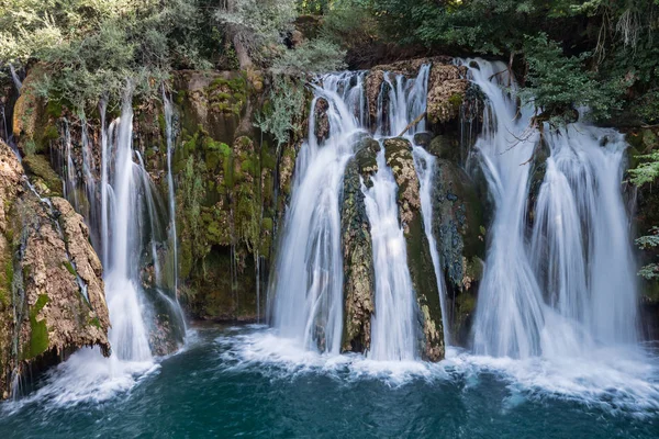 Vodopád Martin Brod Bosna Hercegovina — Stock fotografie