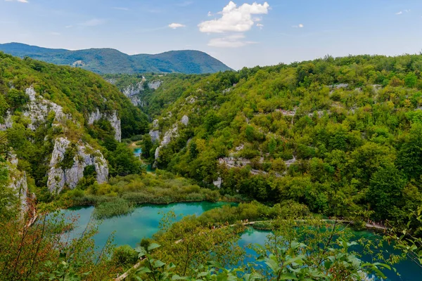 Parku Narodowego Jezior Plitwickich Chorwacja Europa — Zdjęcie stockowe