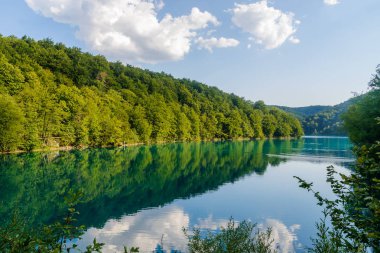 Plitvice Milli Parkı, Hırvatistan, Avrupa'nın mavi göller
