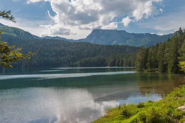 Paesaggio Naturale Lago Montagna Lago Nero Parco Nazionale Durmitor Montenegro — Foto Stock