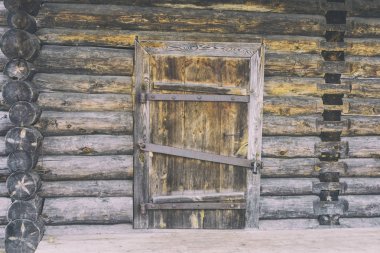 kilit eski ahşap ev ile vintage kapı