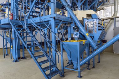 Üretim ve yağlı tohum tecavüz, biyoyakıt üretimi, üretim Kolza yağı, bir çalışma atölye ekipmanları, yakıt, üretim ile işlenmesi için atölye