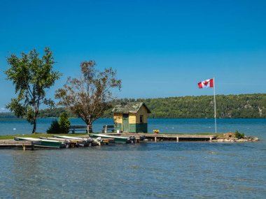 Manitoulin Island Kanada bayrağı