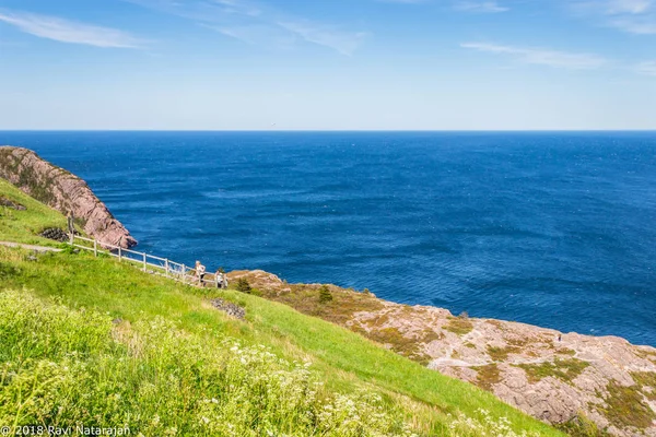 Perfekte Trennung Zwischen Himmel Und Land Johns Neufundland — Stockfoto