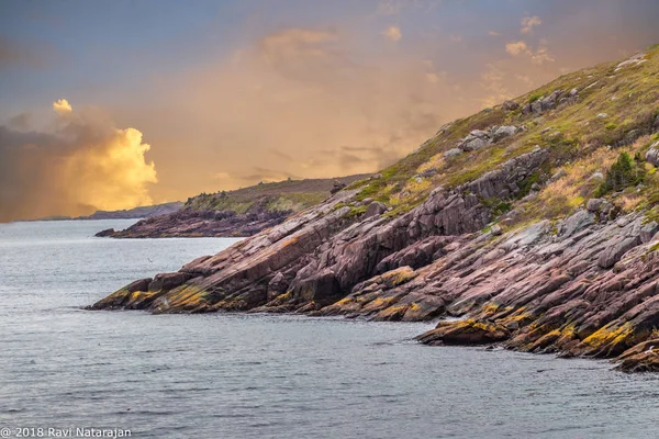 Východ Slunce Avalonu Newfoundland — Stock fotografie
