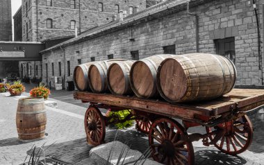 İçki, Toronto, Ontario, Kanada şarap varil