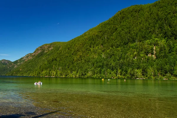 Büyük kamp hedef - Lake Cameron, Vancouver Adası, Bc