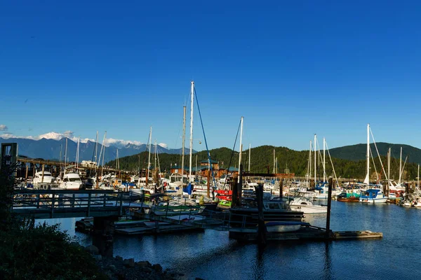 Hermoso paseo marítimo en Gibsons, BC —  Fotos de Stock