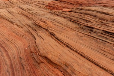 Çölde, Zincir, Sayfa, Arizona, ABD 'de kaya şekilleri içinde geometri vardır.