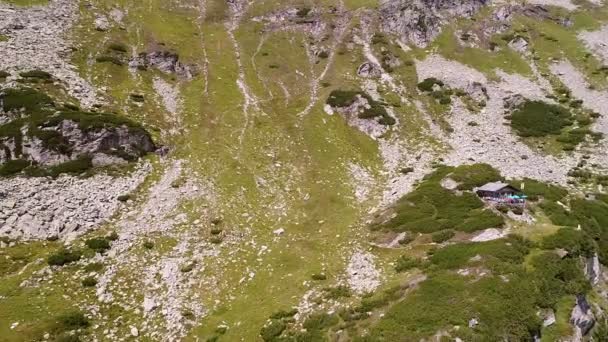 Vue Panoramique Sur Réservoir Kolnbrein Dans Chaîne Montagnes Hohe Tauern — Video