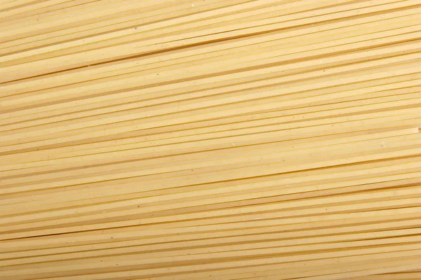 Mucchio Spaghetti Gialli Italiani Crudi Primo Piano — Foto Stock