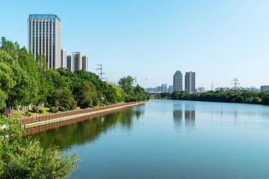 Çin 'deki Lakeside modern ofis binası