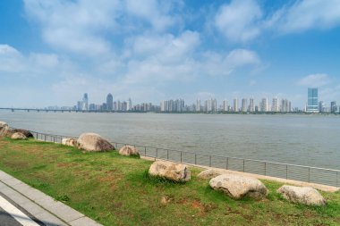 Çin nanchang 'ının panoramik resmi