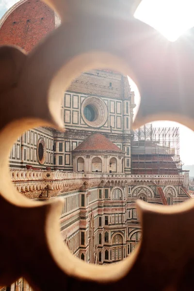 İtalya yolculuk. Mimari ve Floransa manzaraları — Stok fotoğraf