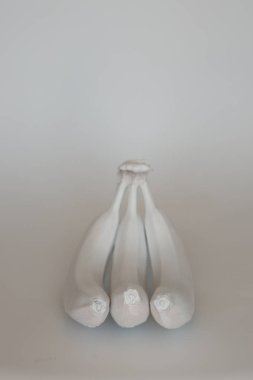 Lighn arka planda muz. Minimal stil