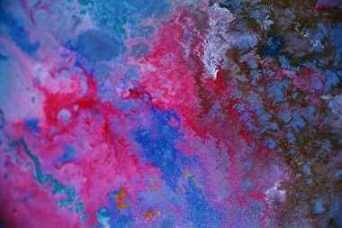 soyut mavi ve kırmızı suluboya doku arka plan