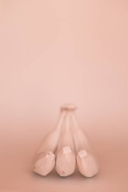 Lighn arka planda muz. Minimal stil