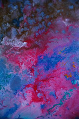 soyut mavi ve kırmızı suluboya doku arka plan
