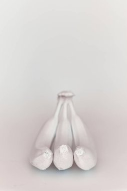 Lighn arka planda muz. Minimal stil