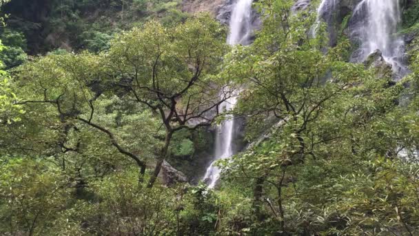 Βίντεο Κλιπ Khlong Lan Καταρράκτη Στο Khlong Lan Εθνικό Πάρκο — Αρχείο Βίντεο