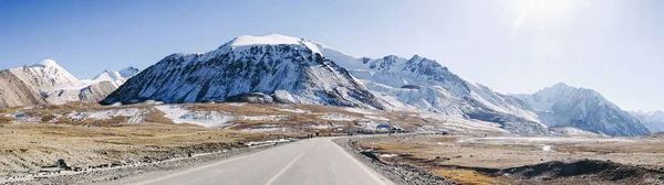 Panoramatický Pohled Hory Kolem Khunjerab Pákistán Čínské Hranici Gilgit Baltistan — Stock fotografie