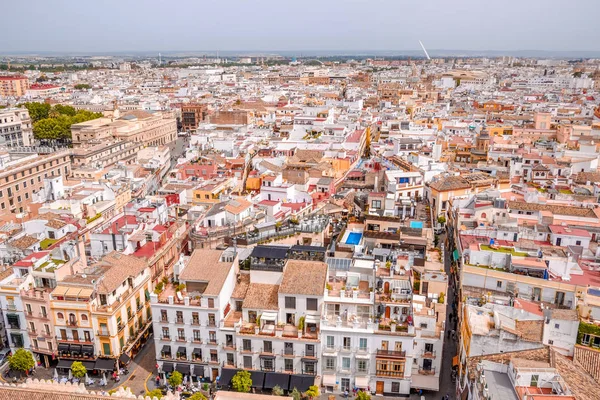 ジラルダの上からセビリアの街の景色 スペインのアンダルシア — ストック写真