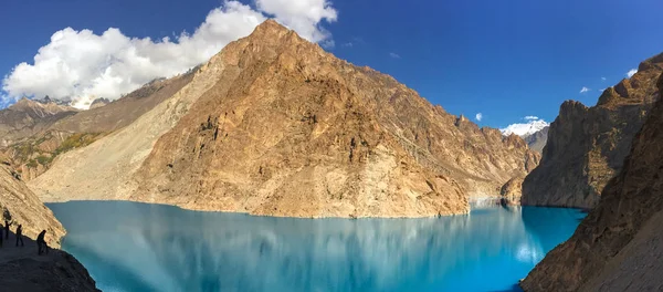 Blick Auf Den Attabad See Gojal Tal Hunza Golgit Baltistan — Stockfoto